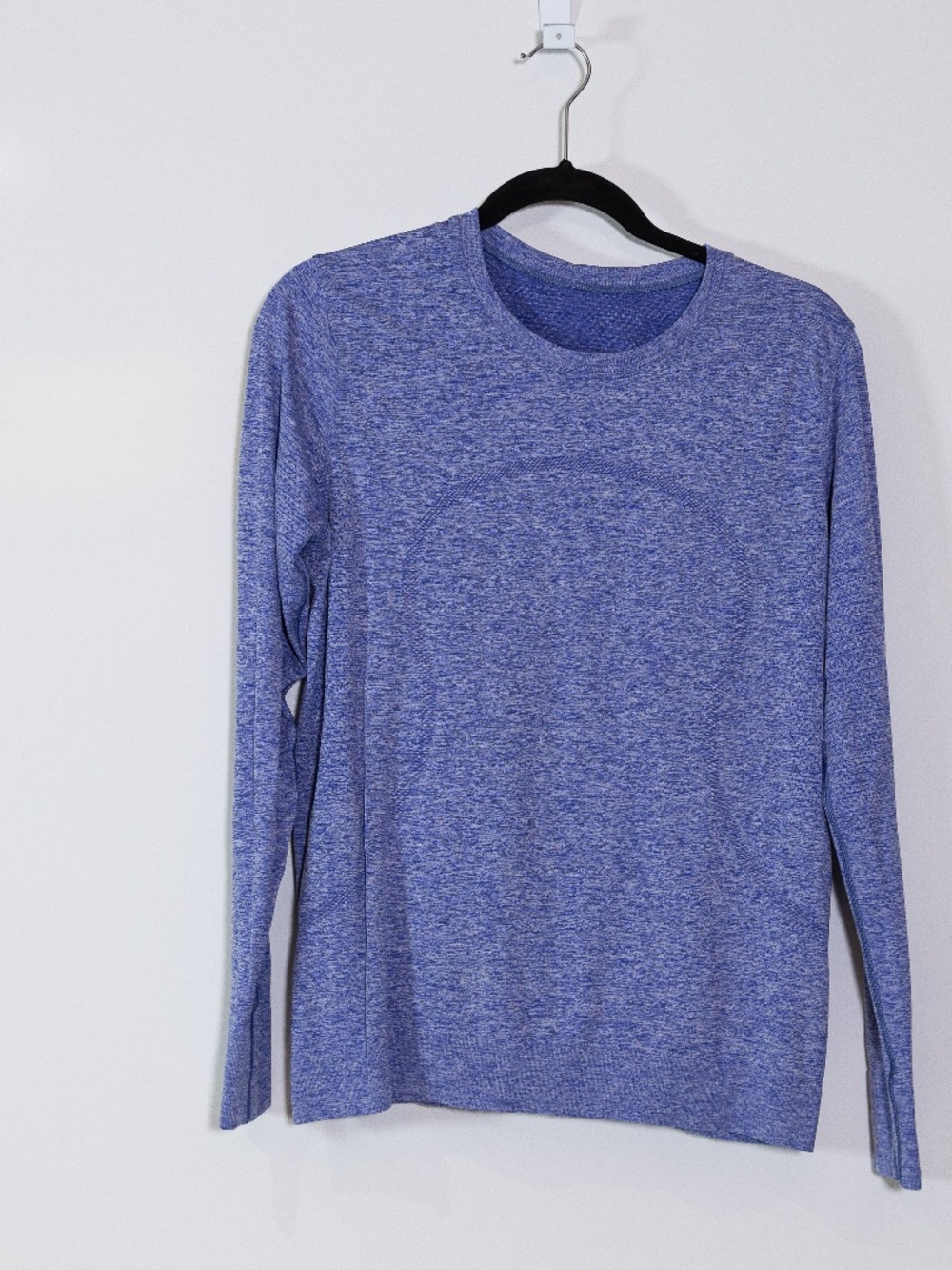 Lululemon Women's Run Swiftly Tech Long Sleeve Crew Neck Tee Shirt Purple Blue M
